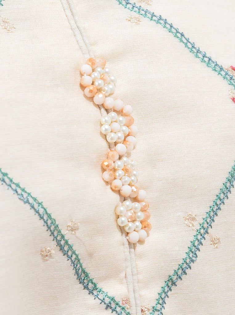 Embroidered Cotton Suit