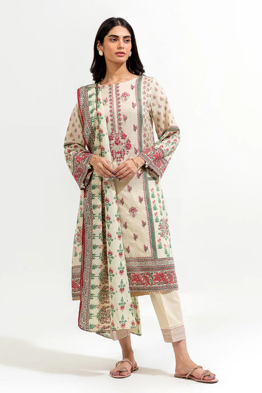 Embroidered Lawn Suit