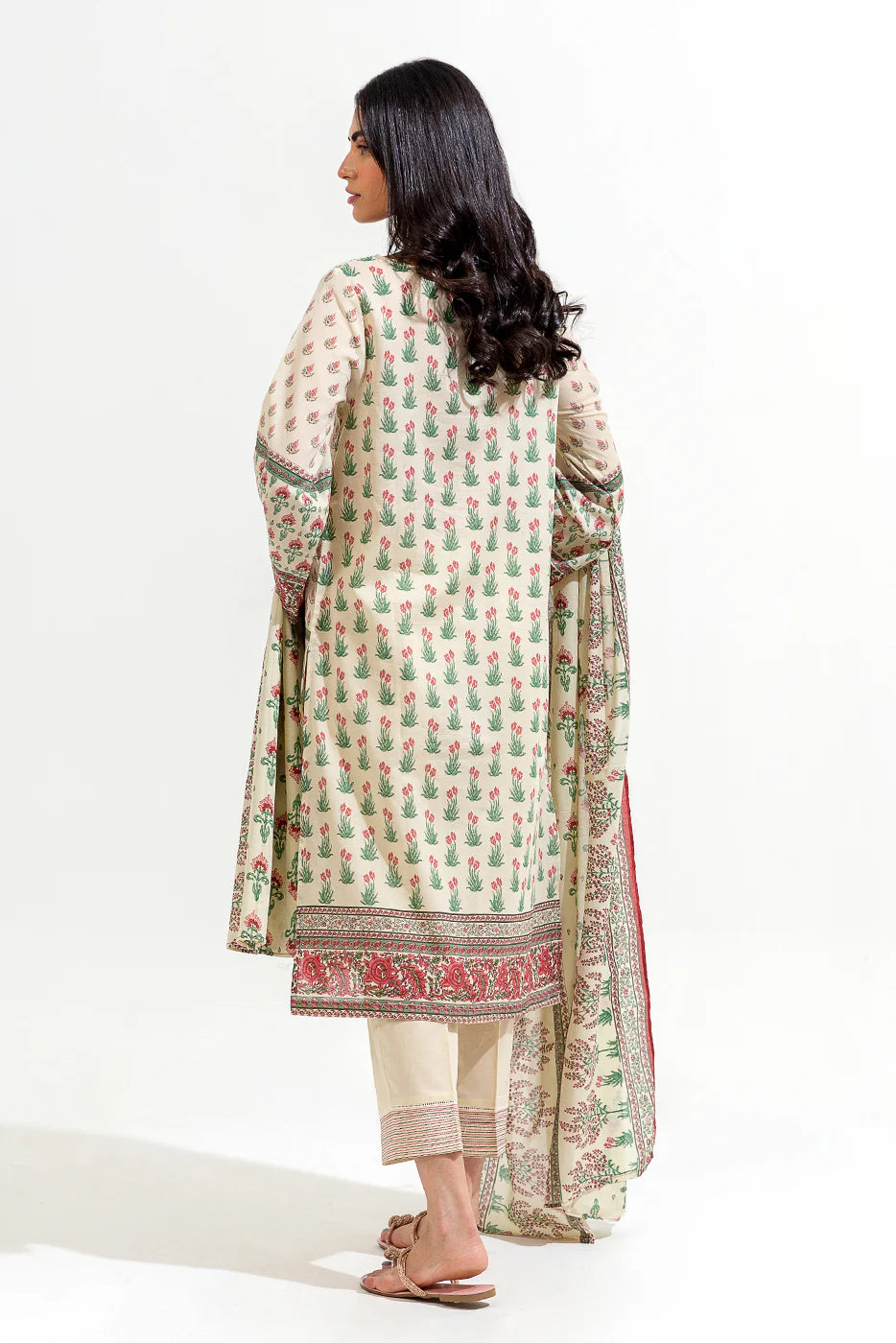 Embroidered Lawn Suit