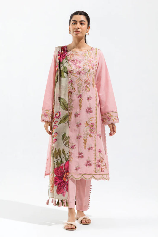 Blossom Bloom Embroidered Multi Naps Suit koi