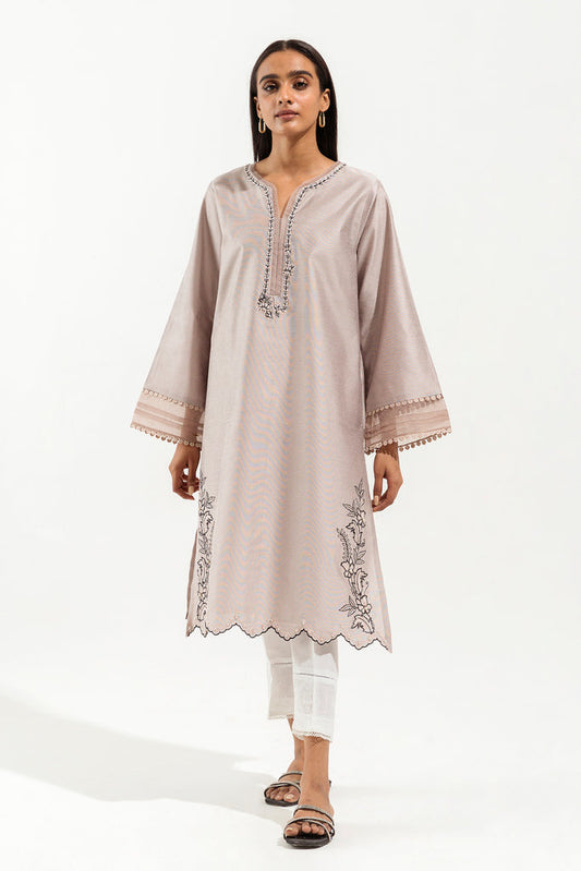 Embroidered Organza Suit