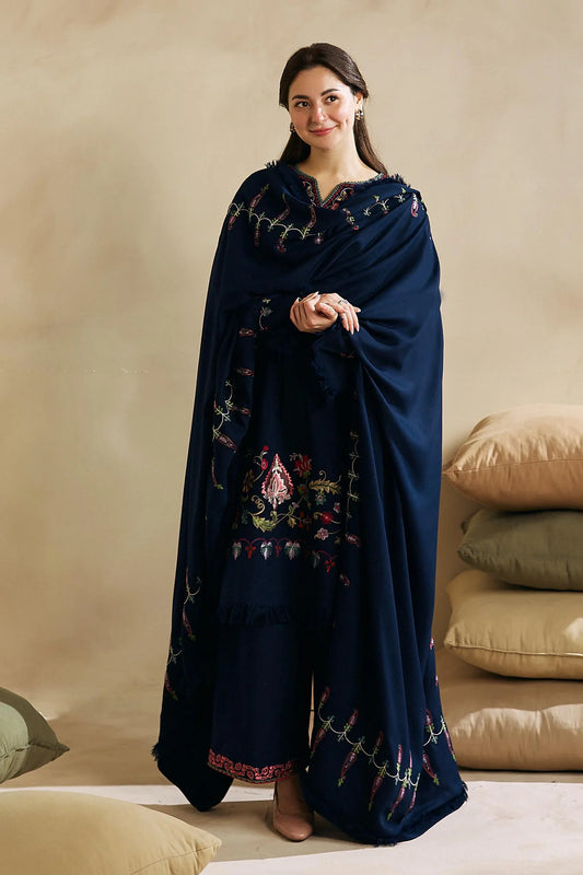 Embroidered Khaddar Suit