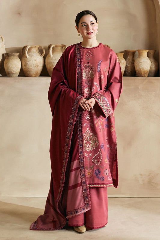 Embroidered Khaddar Suit
