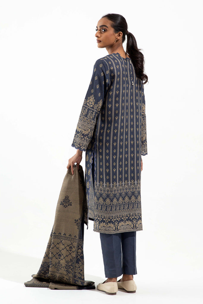 Aegean Printed Khaddar Suit zu